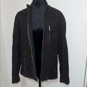 Armani Exchange dark brown jacket